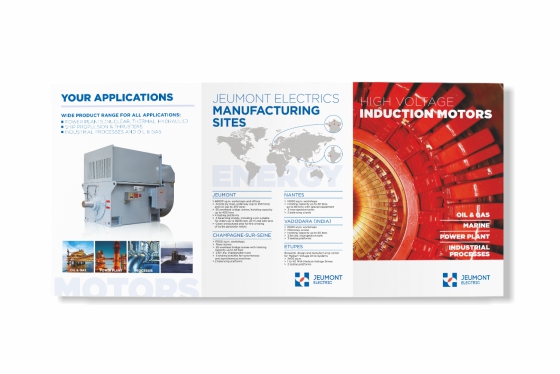 Industrial brochure and product catalog design printing service by Ambeyson for manufacturing and engineering companies