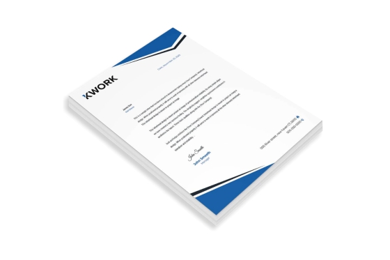 Letterhead Design Sample - 5