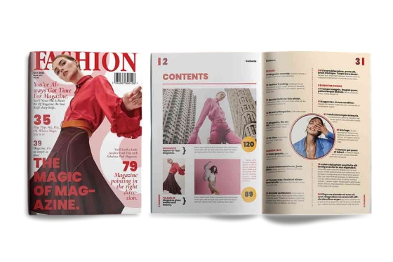 Magazine Design Sample - 2